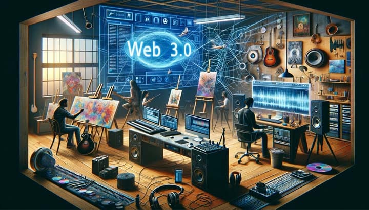 web3 enabled creative tools
